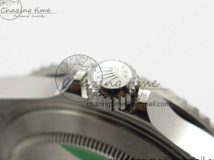 0512 Neat Submariner 16610 LV Green No Rehaut Engraving 904L Steel ARF1:1 Best Edition on SS Bracelet SH 2955